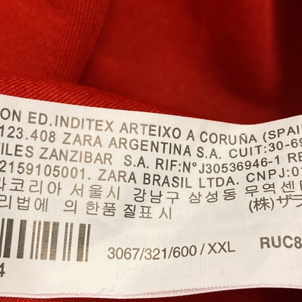 Zara Strapless Red Ruched Mini Dress - Picture 10 of 13